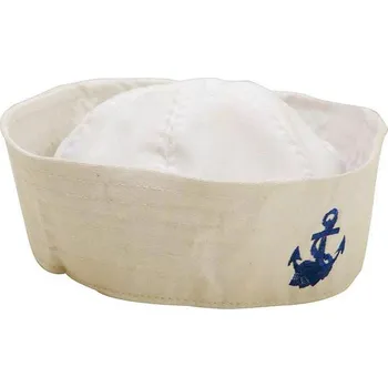 Karnevalová paruka Klobouk My Other Me Bílá námořník