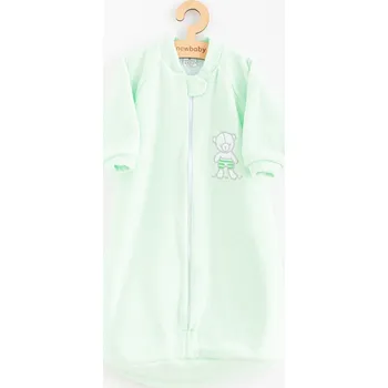 Zavinovačka Kojenecký froté spací pytel New Baby medvídek mátový 68 (4-6m)