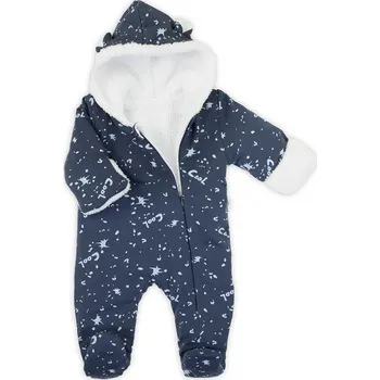 Zimní kojenecký overal Nicol Max dark 74 (6-9m)