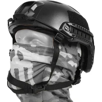 EmersonGear Vojenská helma FAST s příslušenstvím, typ BJ, NOVÝ MODEL - Černá