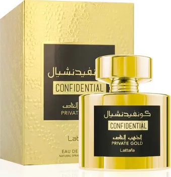 Unisex parfém Lattafa Confidential Private Gold U EDP 100 ml