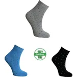 PeSaiL Dámské bambusové thermo ponožky PS111 (Balení/3 páry) Barva: Mix barva, Velikost: 35-38