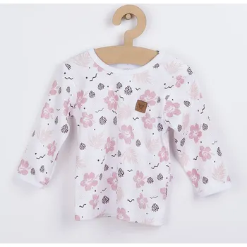Kojenecké oblečení Kojenecké tričko s dlouhým rukávem Koala Flowers 74 (6-9m)