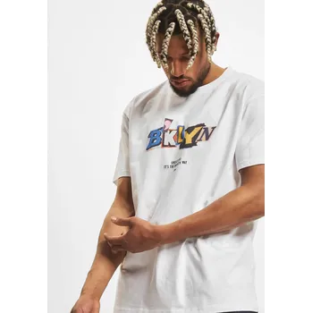 Pánské tričko BRKLYN Tričko bílé Mister Tee bílá 2546896