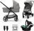 Kinderkraft Newly Travel System 3v1 2023, Light Grey