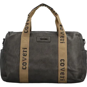 Kabelka Cestovní dámská koženková taška Gitara, šedá