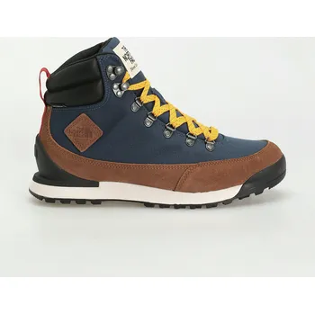 Pánské tenisky The North Face Back To Berkeley Iv Textile Wp (shady blue/monksrobebrn) 44, hnědá