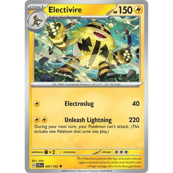 Karetní hra Electivire 047/142 - Stellar Crown Typ karty: Non-Holo