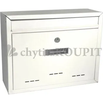 Poštovní schránka STAR Poštovní schránka Radim V bílá