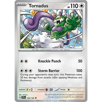 Sběratelská karetní hra Tornadus 120/142 - Stellar Crown Typ karty: Non-Holo