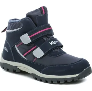 Dětská sportovní obuv Wojtylko 4Z21037G modré dívčí celoroční boty EU 29 + DÁREK