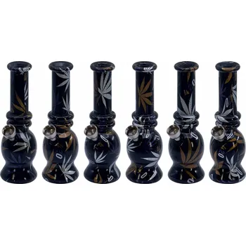 Dýmka Remo 67549 Skleněný bong 15cm MIX