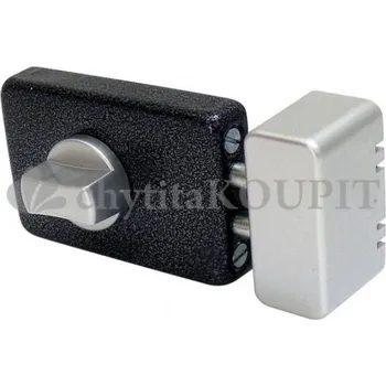 Zámek na kolo STAR Přídavný zámek S1570 bez vložky černý/stříbrný