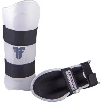 Chránič holeně pro bojový sport CHRÁNIČ HOLENÍ FIGHTER ERGO WHITE Barva: Bílá, Velikost: S/M