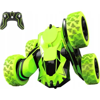 RC model auta Dálkově ovládané auto OWL-TECH akrobatické zelené 1:24, 12 km/h