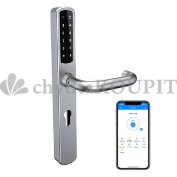 Dveřní kování Elektronické kování STAR Smart, úzké, 90 mm, s klávesnicí a čtečkou