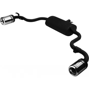 Výfukový systém ULTER SPORT Sportovní výfuk FIAT Seicento 1998-2010,2x duplex koncovka kulatá 80mm Vyberte motor: 1,1i 40kW HATCHBACK