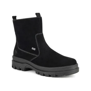 Dámská obuv Polokozačky Rieker X8250-00 Černá 38