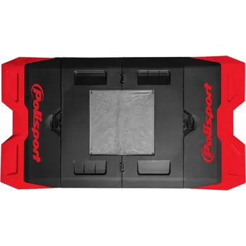 Podložka pod motorku polisport červeno/černá