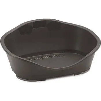 Pelíšek pro psa Pelech plastový č. 5 tmavě šedý