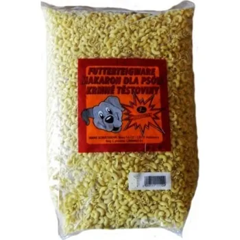 Těstoviny kolínka 5kg krmné žluté masová příchuť-šunka