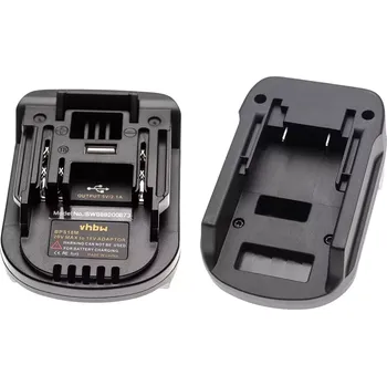 TopTechnology Adaptér baterie Black & Decker Li-Ion 18V-20V na Makita 18V Li-Ion, příslušenství pro AKU nářadí + USB port 5V