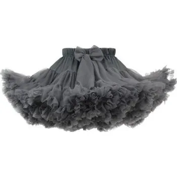 Dívčí sukně Manufaktura Falbanek tylová sukně PettiSkirt Anthracite - Vel. 0-6 m