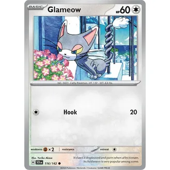 Karetní hra Glameow 116/142 - Stellar Crown Typ karty: Non-Holo