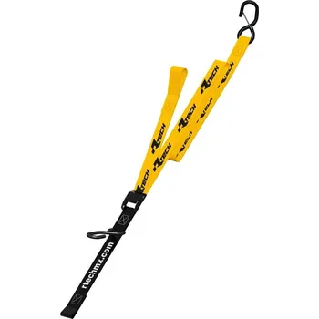 Upínací popruh Upínací popruhy s rychloupínací spojkou (šířka 38 mm / délka 2 m / nosnost 550 kg), rtech (1 pár, žlutý)