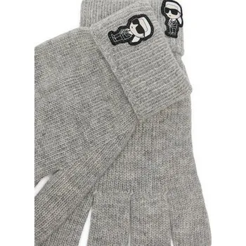 Rukavice Dámské rukavice KARL LAGERFELD 236W3608 Šedá L