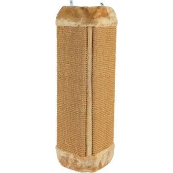 Škrabadlo nástěnné rohové 24x51cm,sisal+plyš