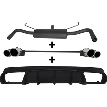 Výfuková trubka ULTER SPORT Sportovní výfuk ALFA ROMEO Giulietta 2010-2016,4x duplex koncovka kulatá Vyberte motor: 2.0 JTDM 100/103/110/125/129kW HATCHBACK 5D