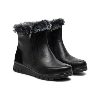 Dámské kozačky Polokozačky Caprice 9-26408-43 Černá 36