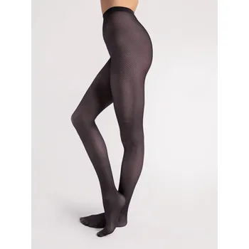 Dámské punčochy Fiore Raffina • 4-L • námořnická modrá • punčochové kalhoty 30 DEN