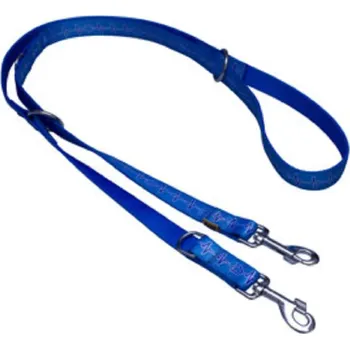 Vodítko pro psa Vod.popruh přepínací EKG 2,5x240cm - modré