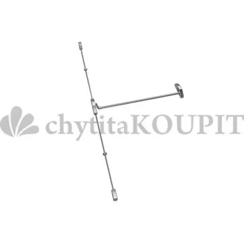 Dveřní kování ASSA ABLOY Paniková hrazda UNIVERSAL 1930 a 1950