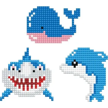 Diamantové malování DOTZIES - Diamantové malování - samolepky - MOŘE