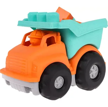 Hračka pro nejmenší Eko sklápěč s kostkami z bioplastu