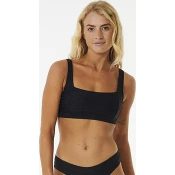 Dámské plavky Plavky Rip Curl PREMIUM SURF D-DD CROP Black velikost M