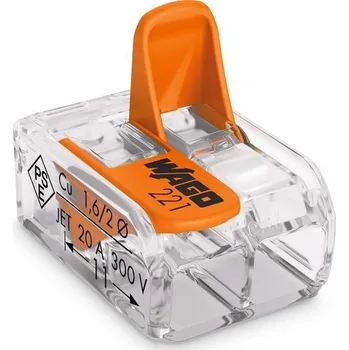 Stavebniny WAGO 221-412 svorka 2x4 s páčkou