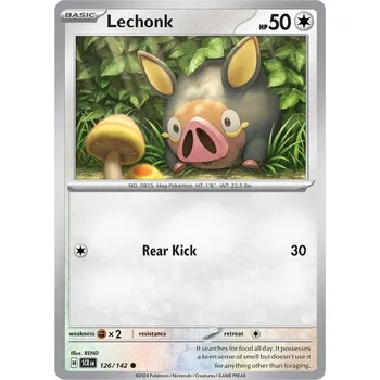 Sběratelská karetní hra Lechonk 126/142 - Stellar Crown Typ karty: Non-Holo