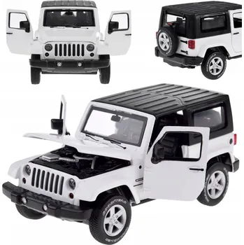 autíčko Terénní auto Jeep Wrangler kovové 1:32 ZA3751