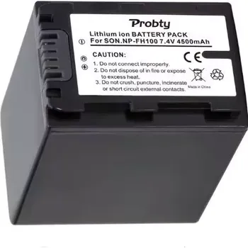 Probty Baterie SONY NP-FH100 4500mAh Li-Ion 7,3V - neoriginální příslušenství pro digitální videokamery