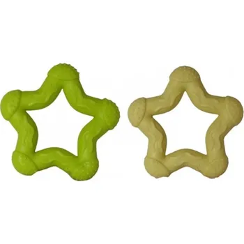 Hračka pro psa Tatrapet dentální hvězda tvrdá guma 7,5cm