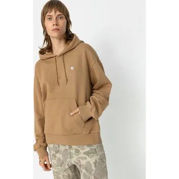 Dámská mikina Carhartt WIP Casey HD (peanut/silver) XS, hnědá