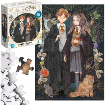 Puzzle Puzzle 300 dílků Harry Potter. Hermiona a Ron