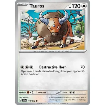 Sběratelská karetní hra Tauros 112/142 - Stellar Crown Typ karty: Non-Holo