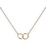 Daniel Wellington Krásný bronzový náhrdelník s krystaly Classic Lumine DW00400352 + 2 měsíce na vrácení zboží