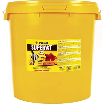 Krmivo pro rybičky Tropical Supervit 21 l/4kg vědro