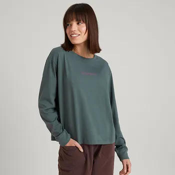 Tričko Kathmandu HAPPY OUTDOORS WMNS L/S TEE O4S-Light Night velikost XS